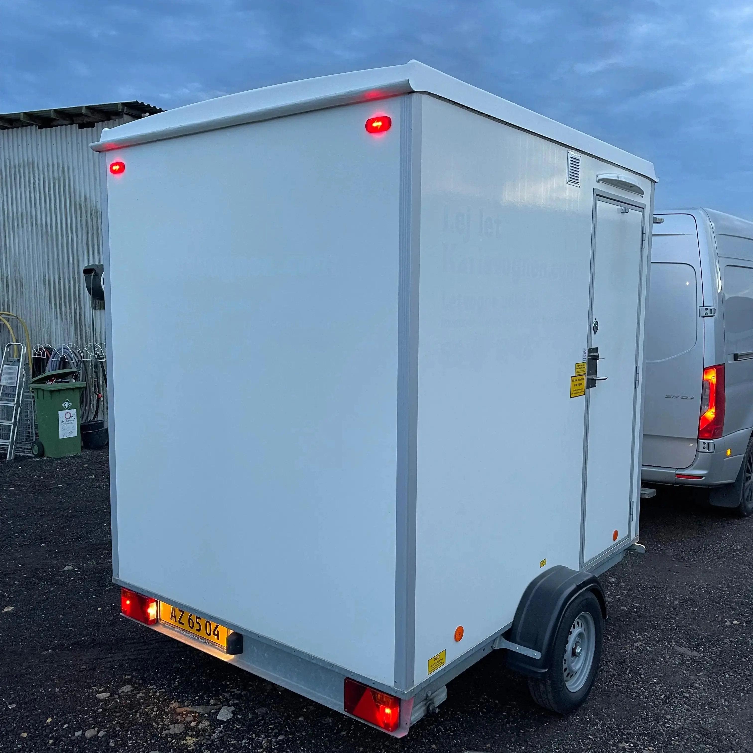 Badmobil - m. kværntoilet-Køb brugte letvogne og skurvogne hos Letvogne.dk – Stort udvalg og hurtig levering