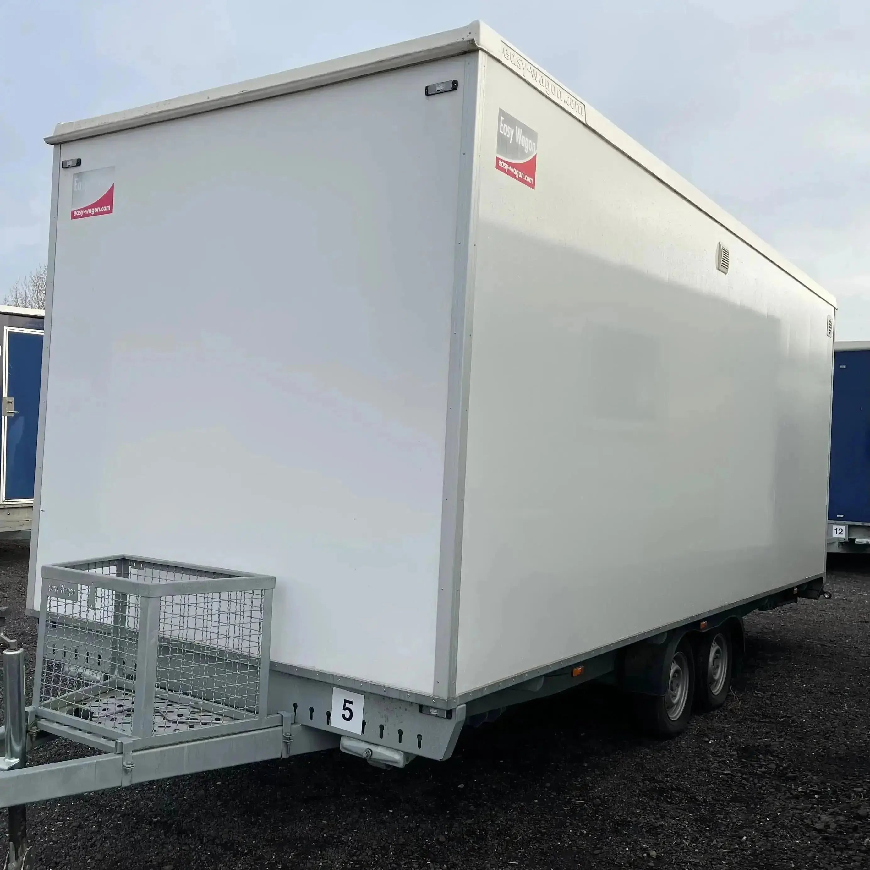 Beboelsesvogn 2 personers - Easywagon Type 570-Køb brugte letvogne og skurvogne hos Letvogne.dk – Stort udvalg og hurtig levering