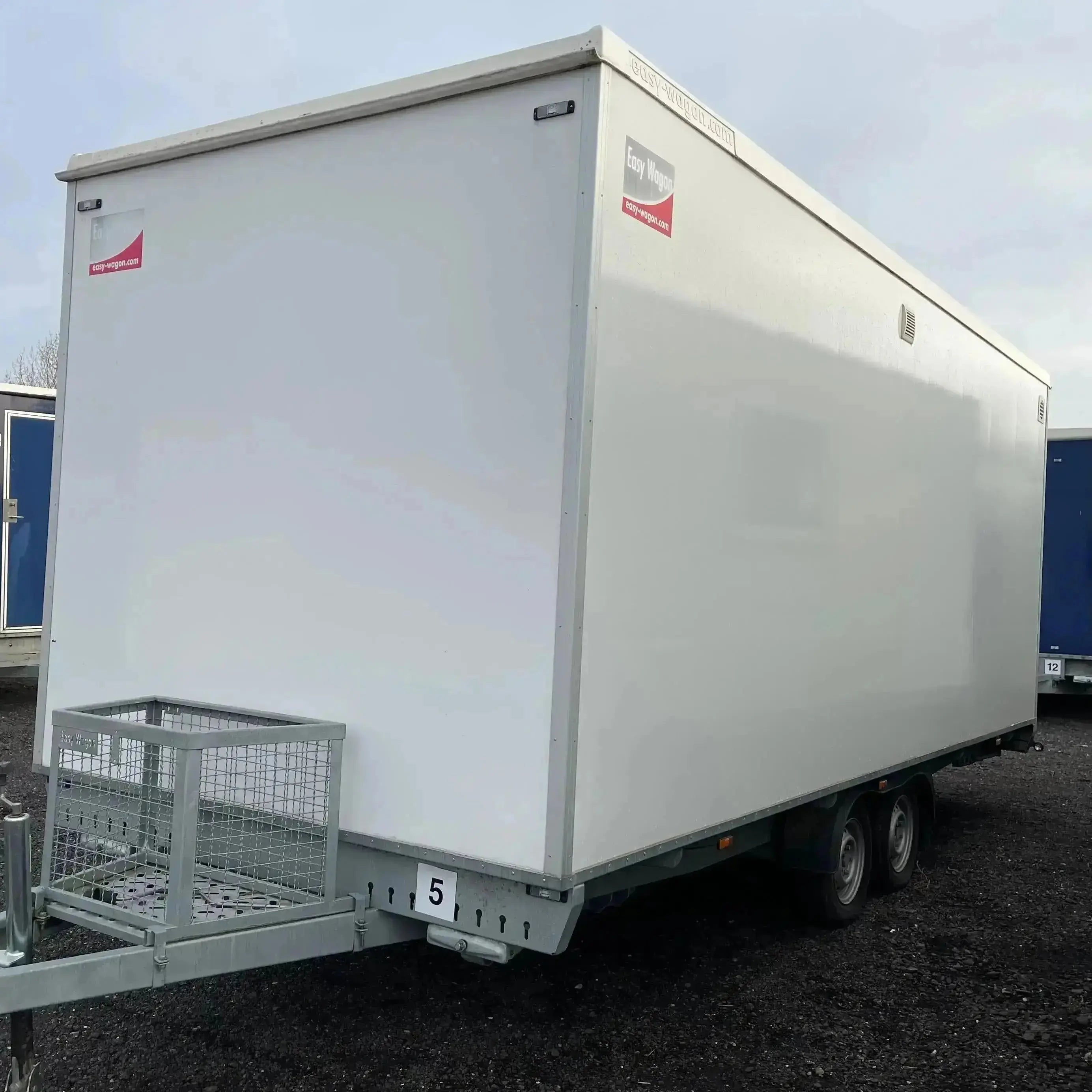 Beboelsesvogn 2 personers - Easywagon Type 570-Køb brugte letvogne og skurvogne hos Letvogne.dk – Stort udvalg og hurtig levering