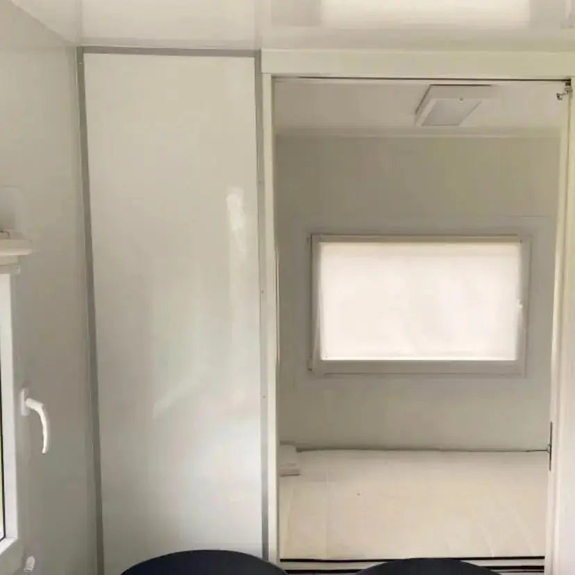 Beboelsesvogn 2 personers - Easywagon Type 570-Køb brugte letvogne og skurvogne hos Letvogne.dk – Stort udvalg og hurtig levering