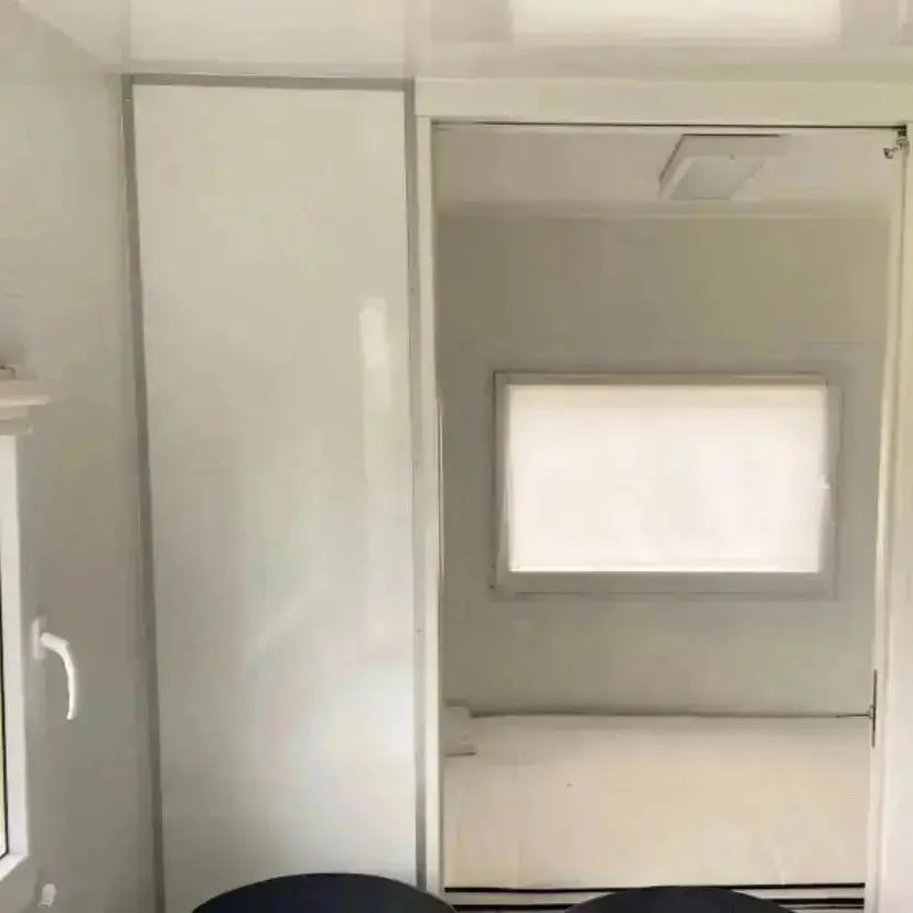 Beboelsesvogn 2 personers - Easywagon Type 570-Køb brugte letvogne og skurvogne hos Letvogne.dk – Stort udvalg og hurtig levering