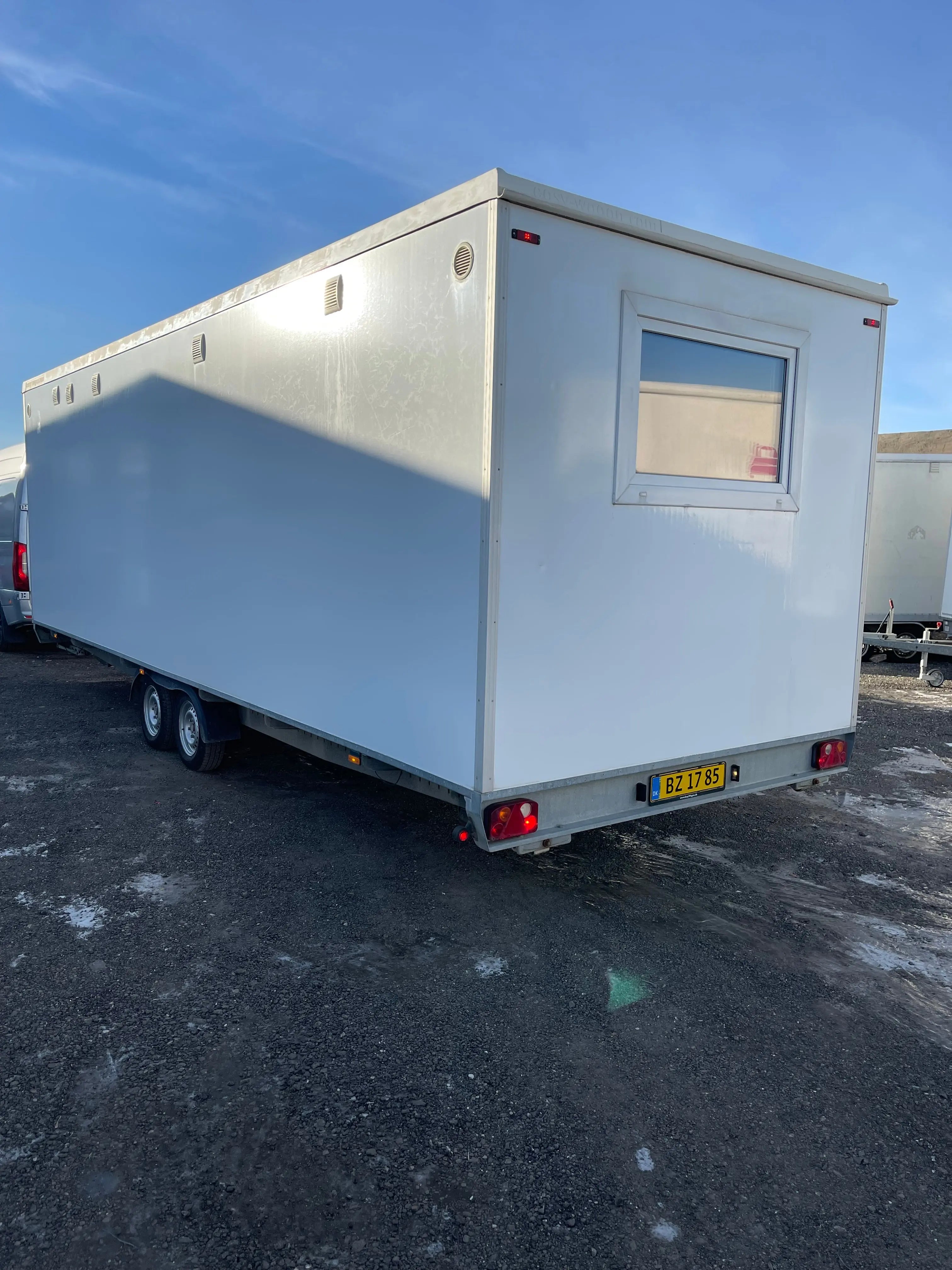 Beboelsesvogn 2 personers - Easywagon Type 730-Køb brugte letvogne og skurvogne hos Letvogne.dk – Stort udvalg og hurtig levering