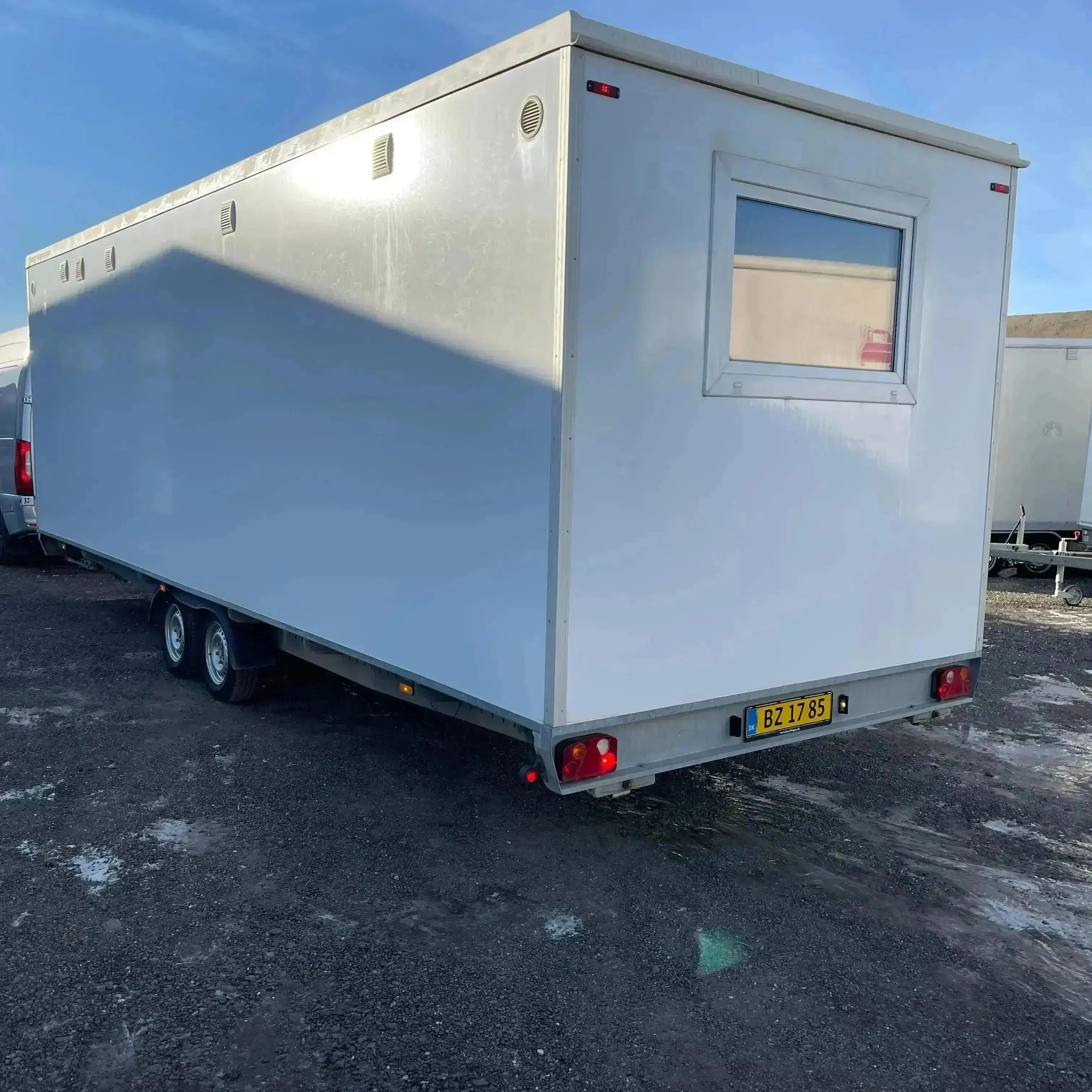 Beboelsesvogn 2 personers - Easywagon Type 730-Køb brugte letvogne og skurvogne hos Letvogne.dk – Stort udvalg og hurtig levering