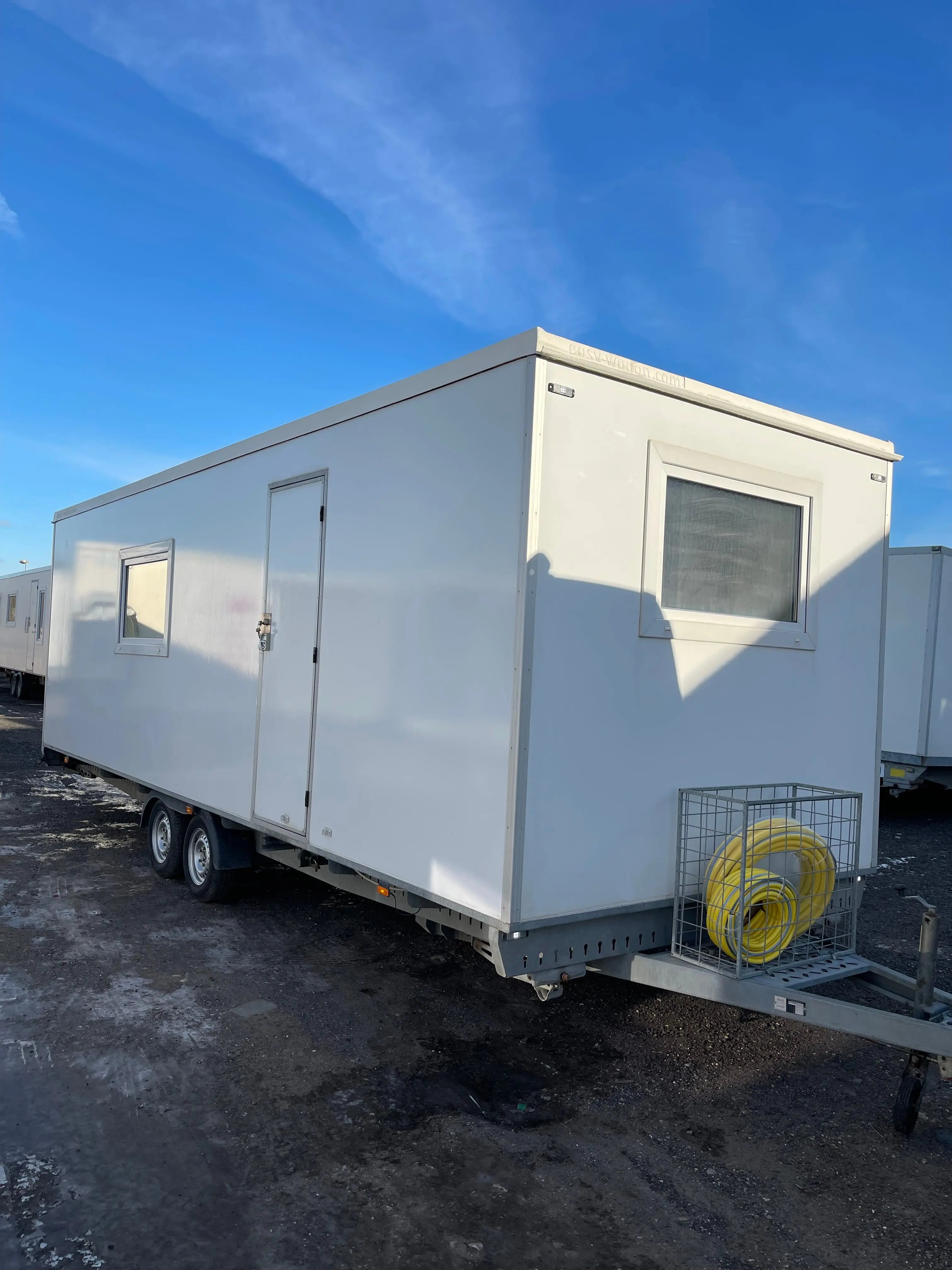 Beboelsesvogn 2 personers - Easywagon Type 730-Køb brugte letvogne og skurvogne hos Letvogne.dk – Stort udvalg og hurtig levering