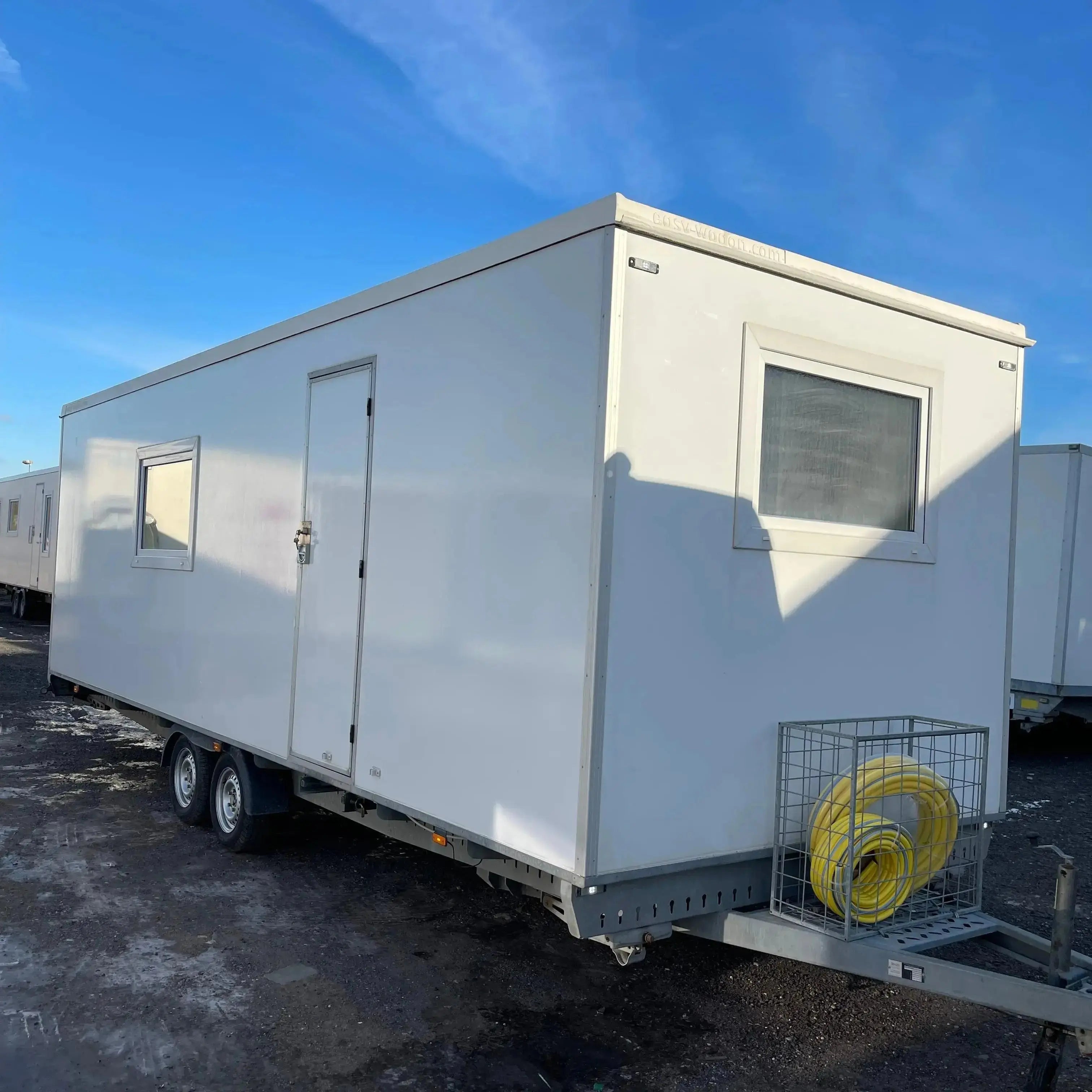 Beboelsesvogn 2 personers - Easywagon Type 730-Køb brugte letvogne og skurvogne hos Letvogne.dk – Stort udvalg og hurtig levering