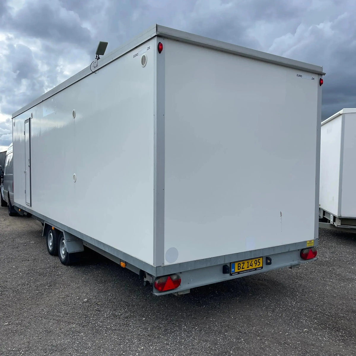 Beboelsesvogn 2 personers - Eurowagon 730-Køb brugte letvogne og skurvogne hos Letvogne.dk – Stort udvalg og hurtig levering