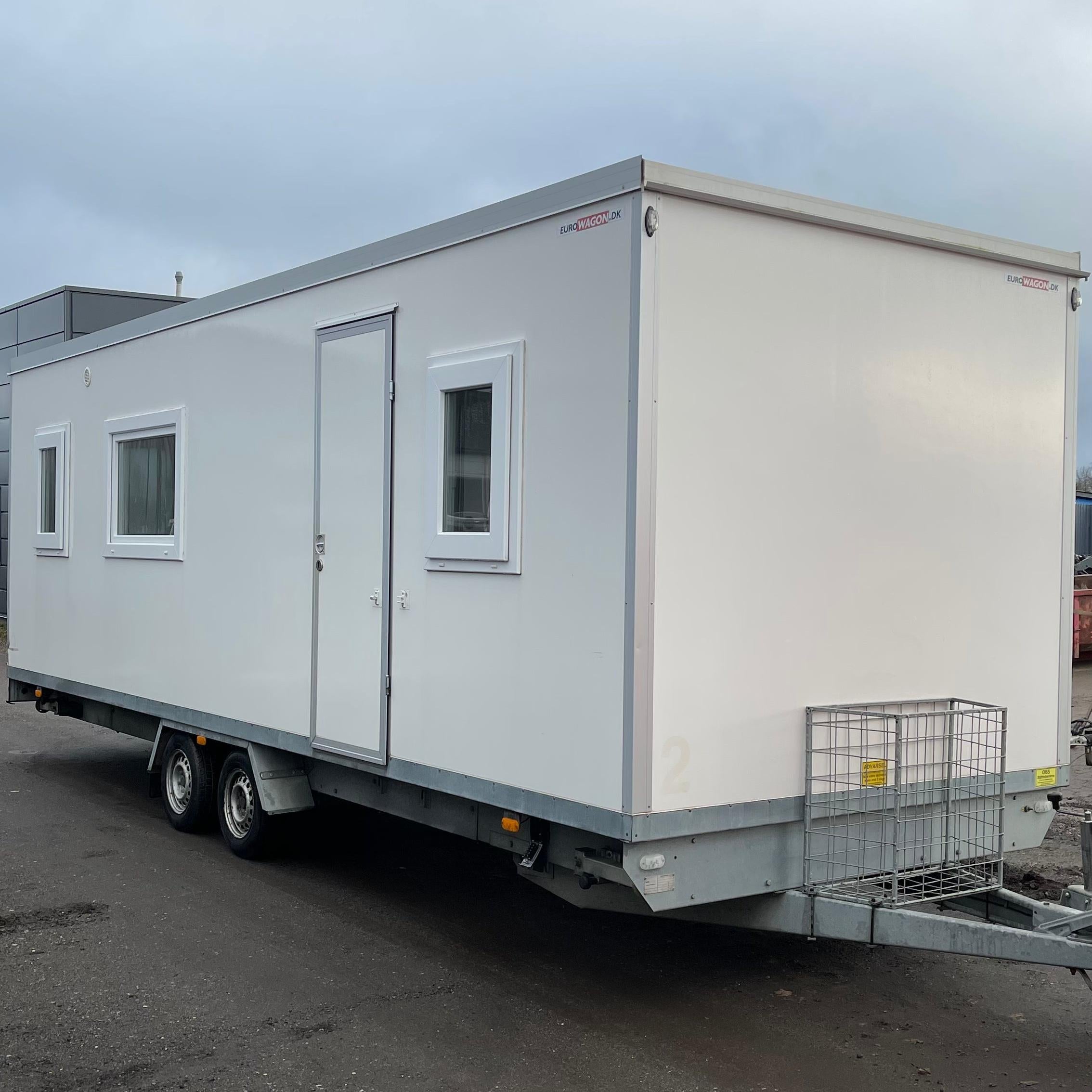 Beboelsesvogn 2 personers - Eurowagon Årgang 2016 Type 33 - 73-Køb brugte letvogne og skurvogne hos Letvogne.dk – Stort udvalg og hurtig levering