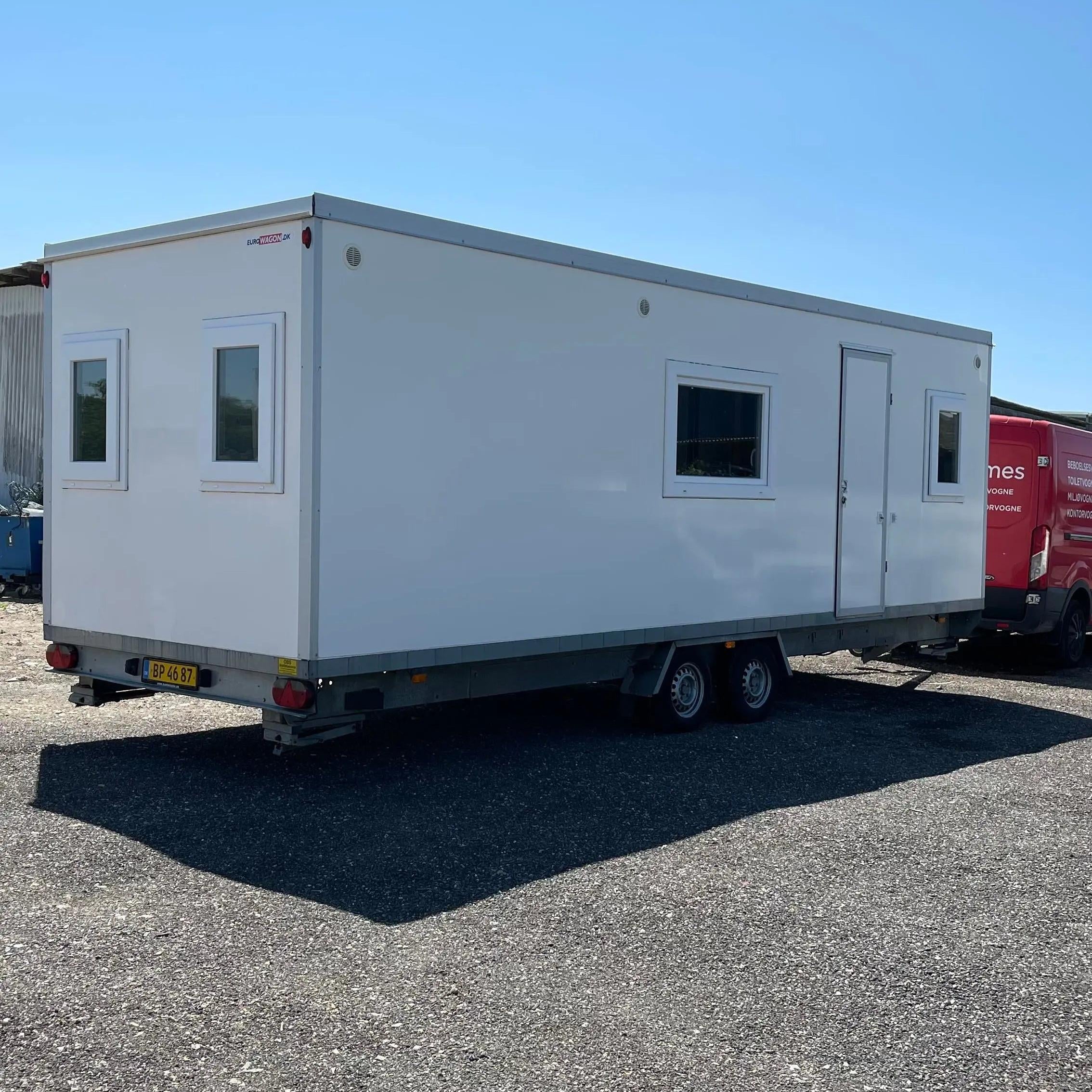 Beboelsesvogn 3 personers - Eurowagon Årgang 2016 Type 3 x 33 - 73-Køb brugte letvogne og skurvogne hos Letvogne.dk – Stort udvalg og hurtig levering