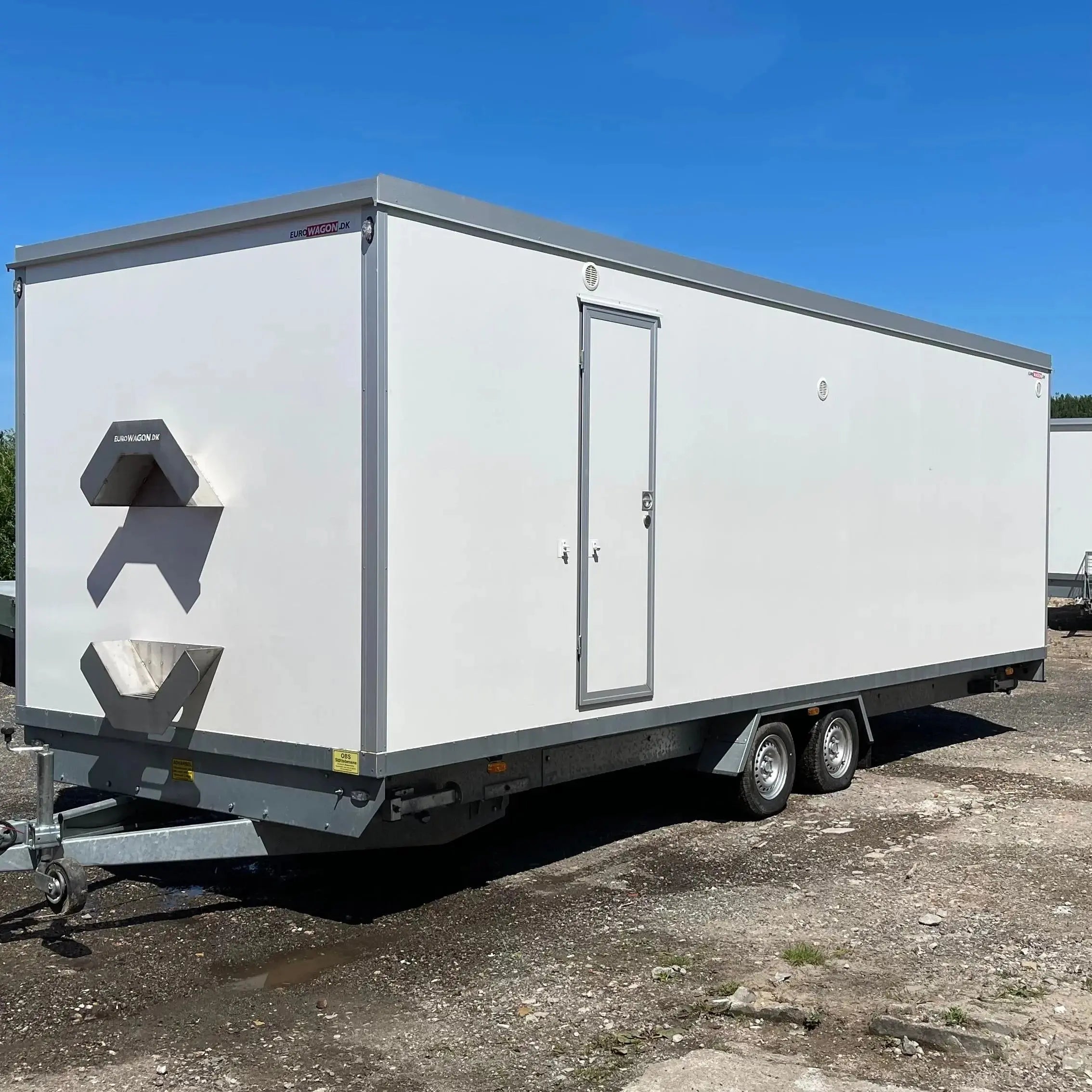 Beboelsesvogn 3 personers - Eurowagon Årgang 2022 Type 3 x 33 - 73-Køb brugte letvogne og skurvogne hos Letvogne.dk – Stort udvalg og hurtig levering