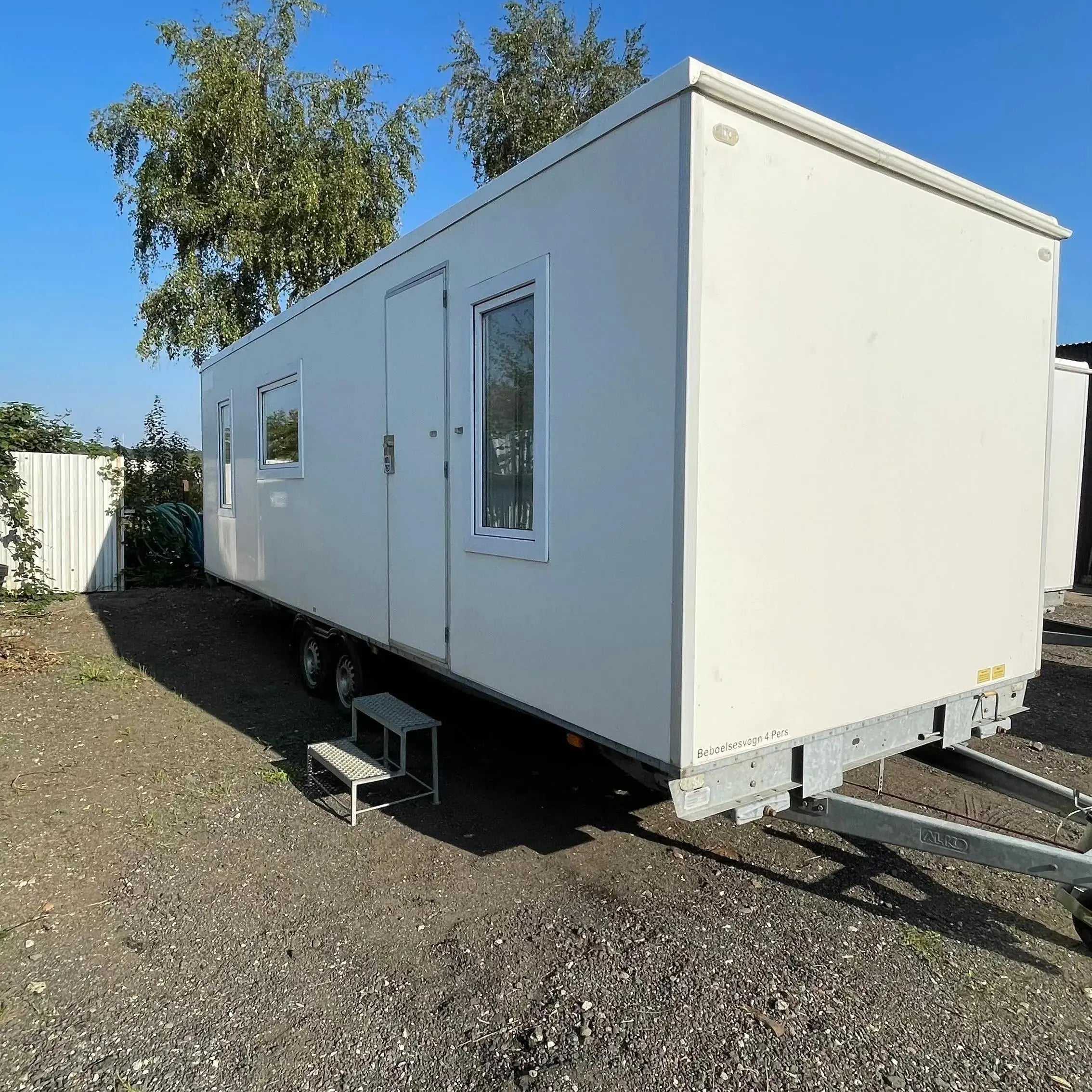 Beboelsesvogn 4 personers - Scanvogn Årgang 2005-2007 Type 730-Køb brugte letvogne og skurvogne hos Letvogne.dk – Stort udvalg og hurtig levering