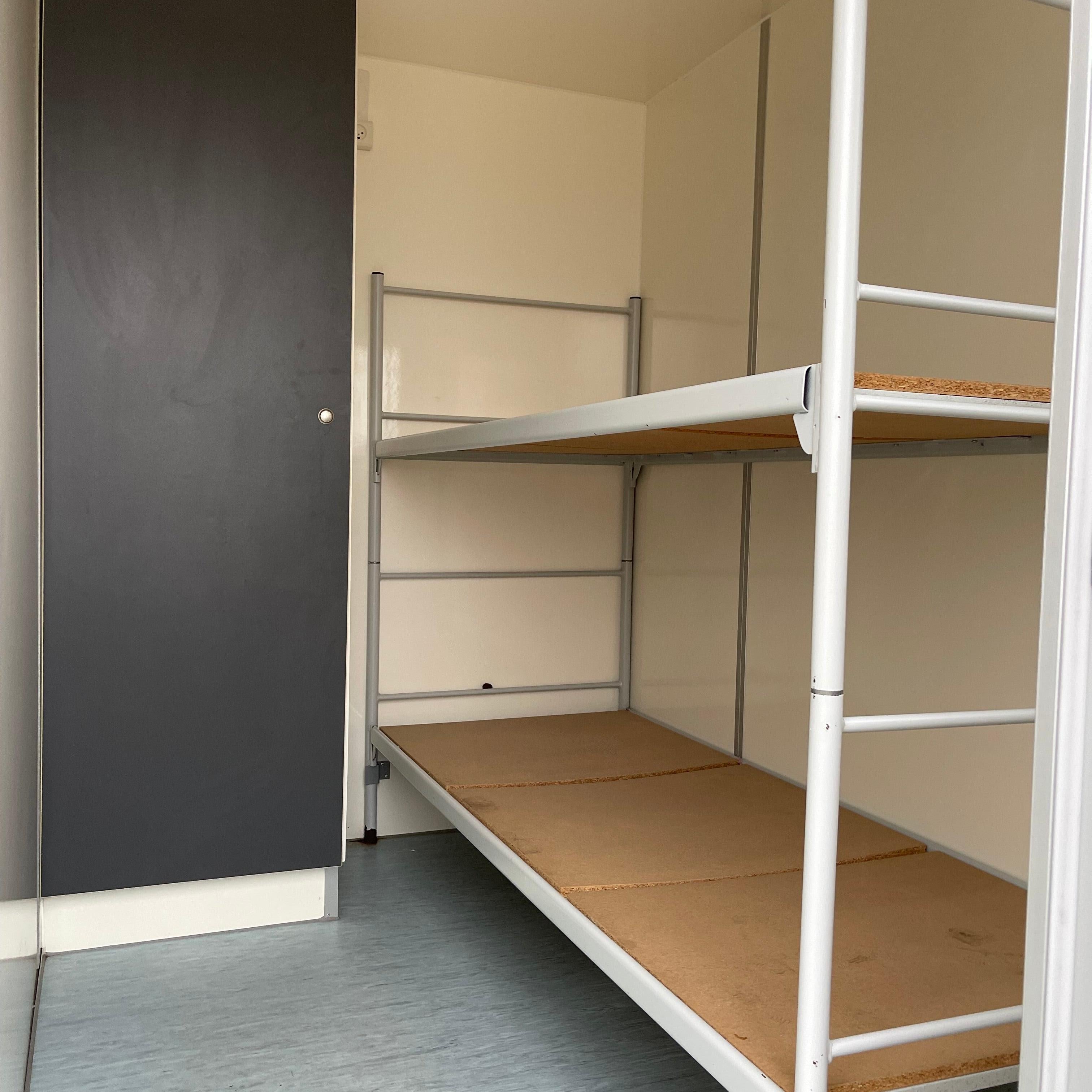 Beboelsesvogn / Sovevogn 8 personers - Scanvogn Type 730-Køb brugte letvogne og skurvogne hos Letvogne.dk – Stort udvalg og hurtig levering