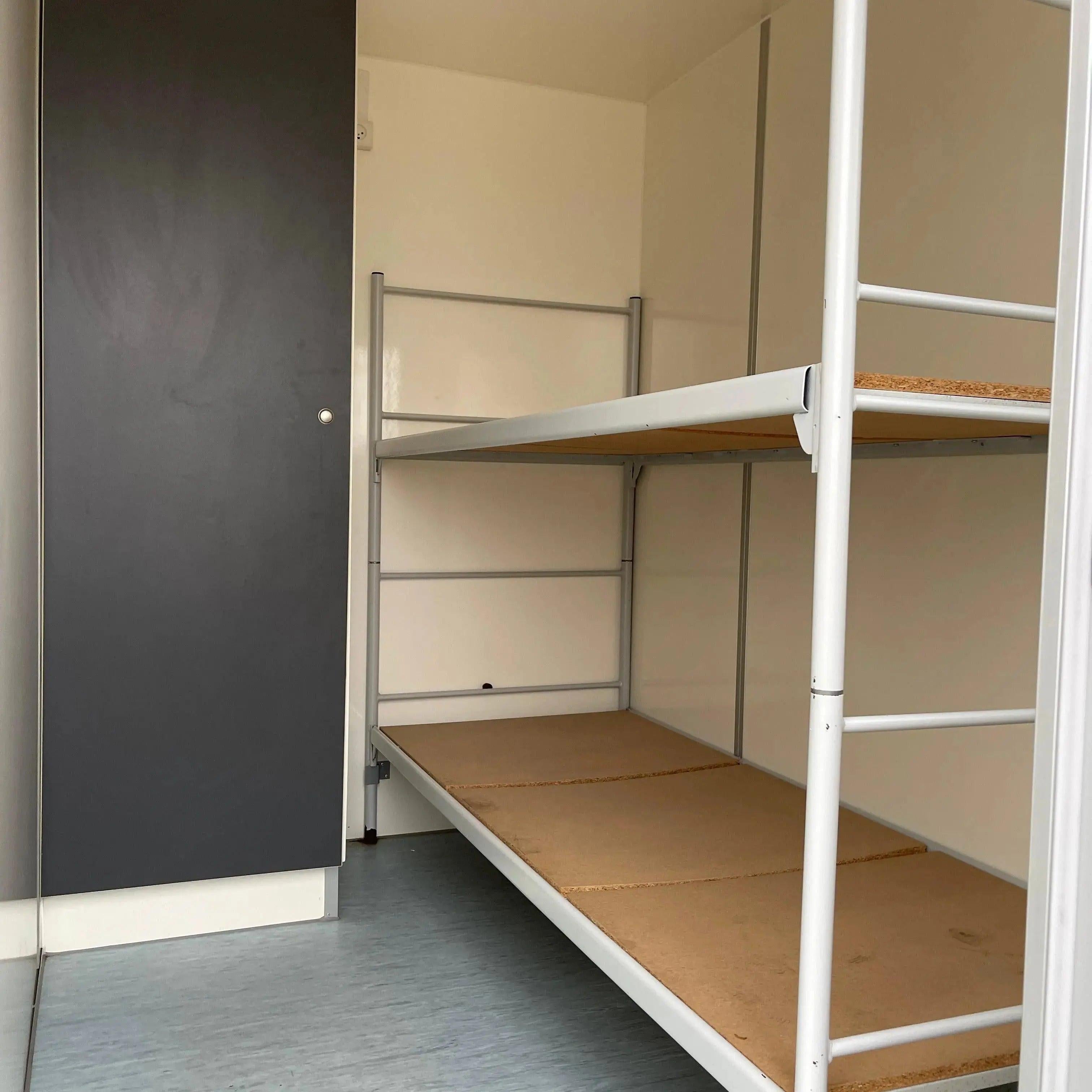 Beboelsesvogn / Sovevogn 8 personers - Scanvogn Type 730-Køb brugte letvogne og skurvogne hos Letvogne.dk – Stort udvalg og hurtig levering