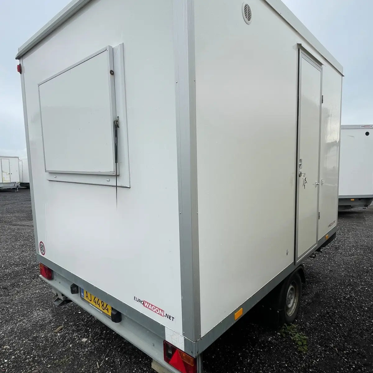Kontorvogn 4 personers - Eurowagon Type 320-Køb brugte letvogne og skurvogne hos Letvogne.dk – Stort udvalg og hurtig levering