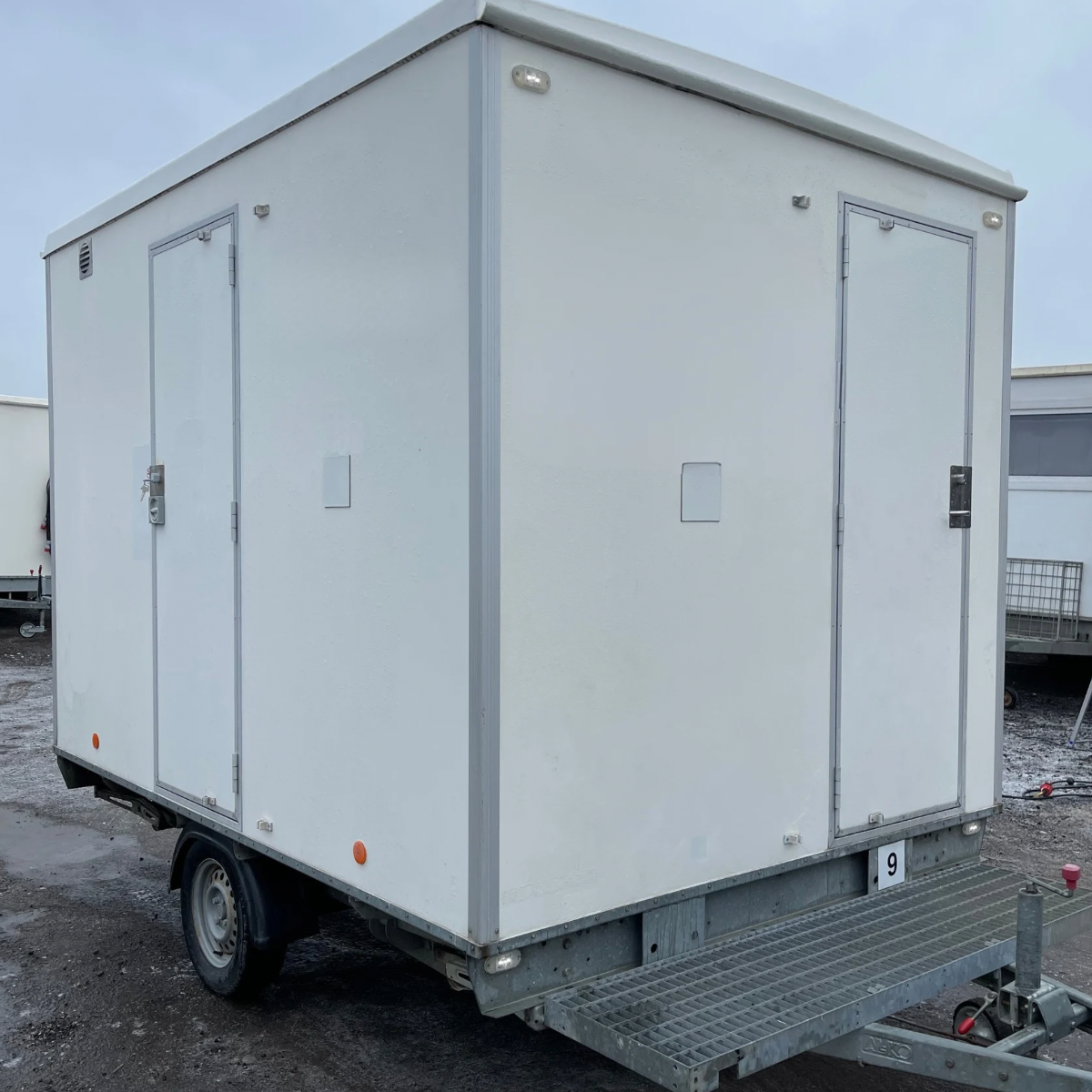 Kontorvogn 4 personers - Scanvogn Type 320-Køb brugte letvogne og skurvogne hos Letvogne.dk – Stort udvalg og hurtig levering