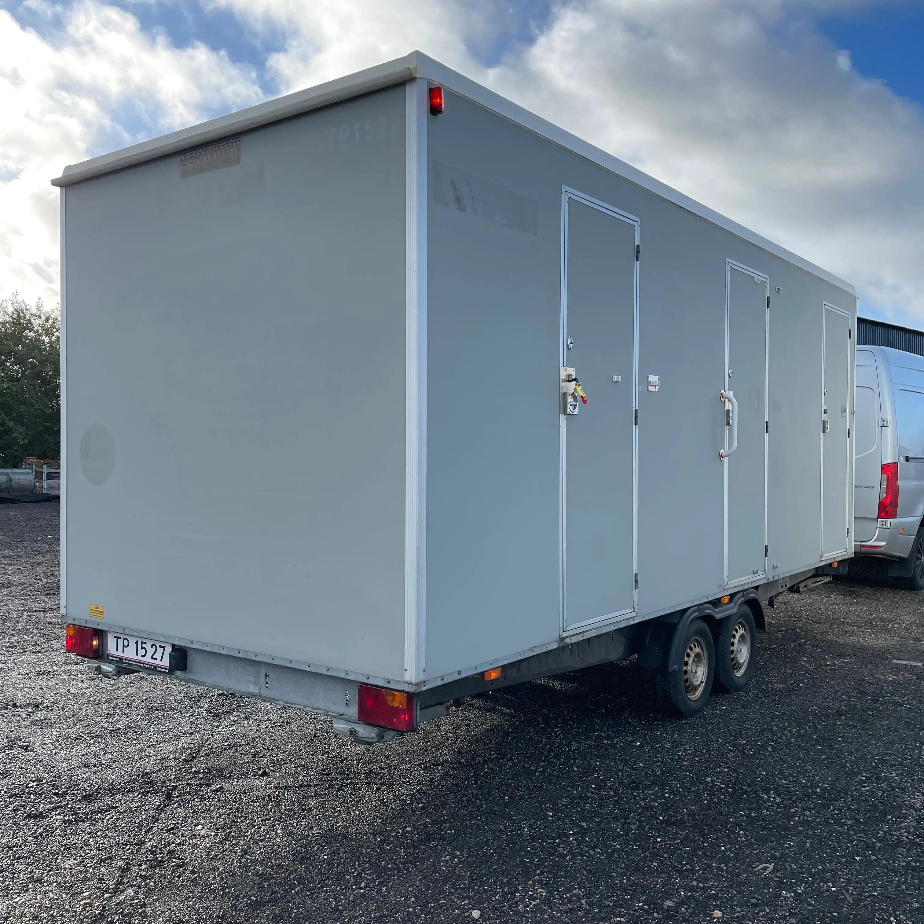 3-i-1 Badevogn-Køb brugte letvogne og skurvogne hos Letvogne.dk – Stort udvalg og hurtig levering