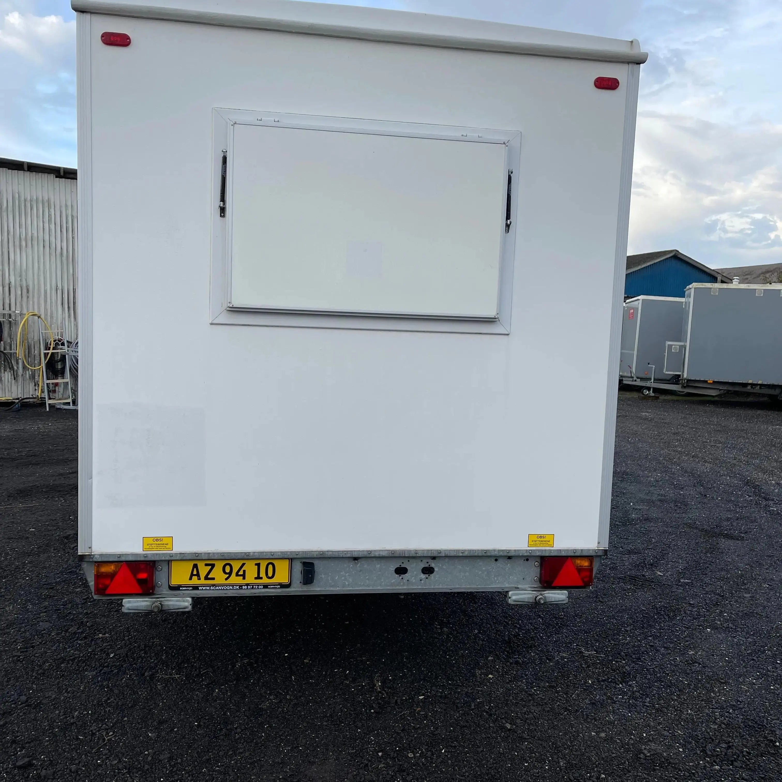 Beboelsesvogn 1-2 personers - Scanvogn Type 570-Køb brugte letvogne og skurvogne hos Letvogne.dk – Stort udvalg og hurtig levering
