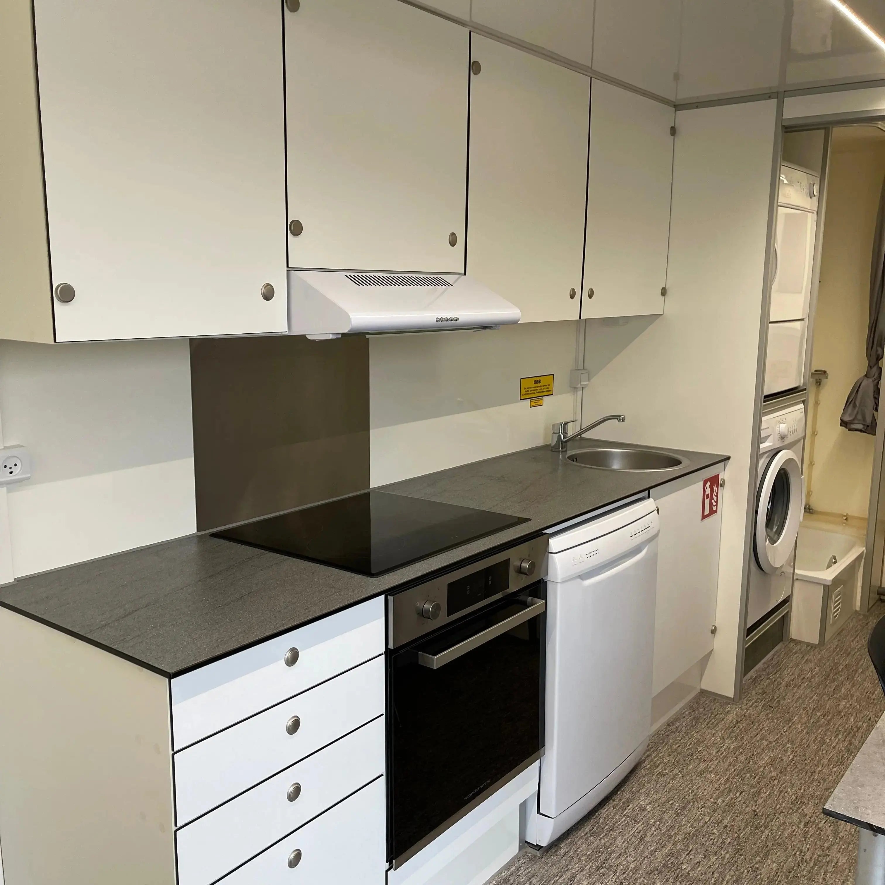 Beboelsesvogn 1-2 personers - Scanvogn Type 570-Køb brugte letvogne og skurvogne hos Letvogne.dk – Stort udvalg og hurtig levering