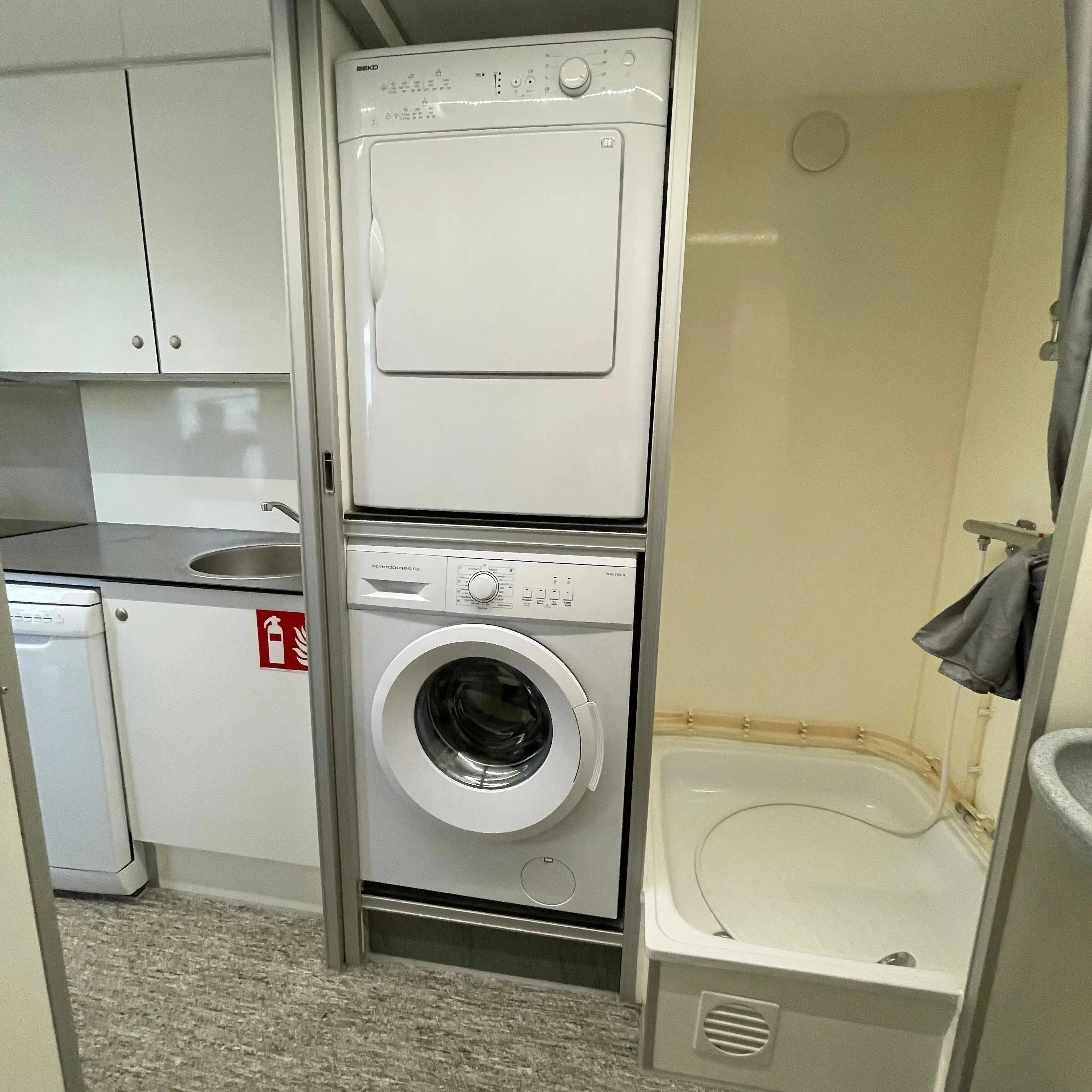 Beboelsesvogn 1-2 personers - Scanvogn Type 570-Køb brugte letvogne og skurvogne hos Letvogne.dk – Stort udvalg og hurtig levering