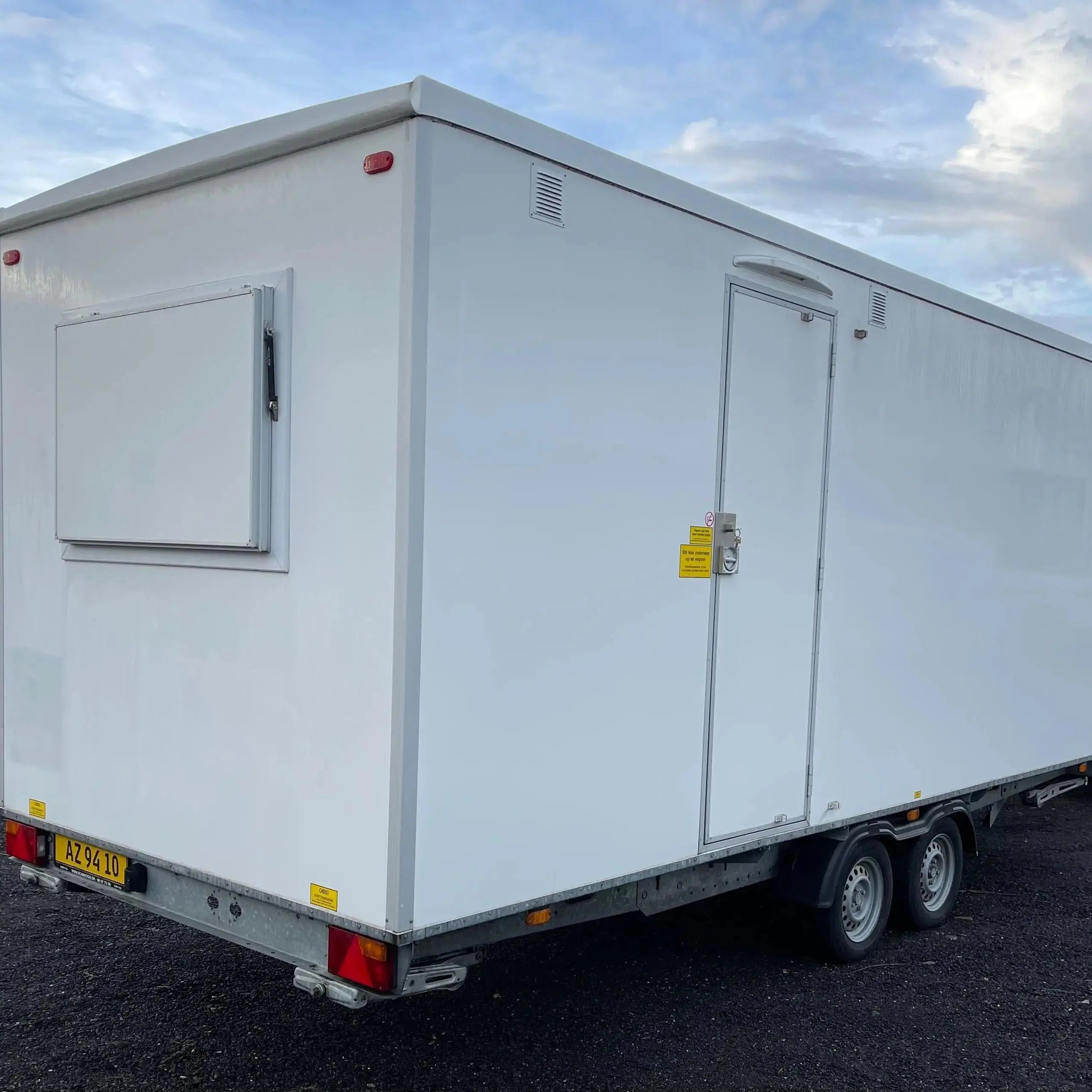 Beboelsesvogn 1-2 personers - Scanvogn Type 570-Køb brugte letvogne og skurvogne hos Letvogne.dk – Stort udvalg og hurtig levering