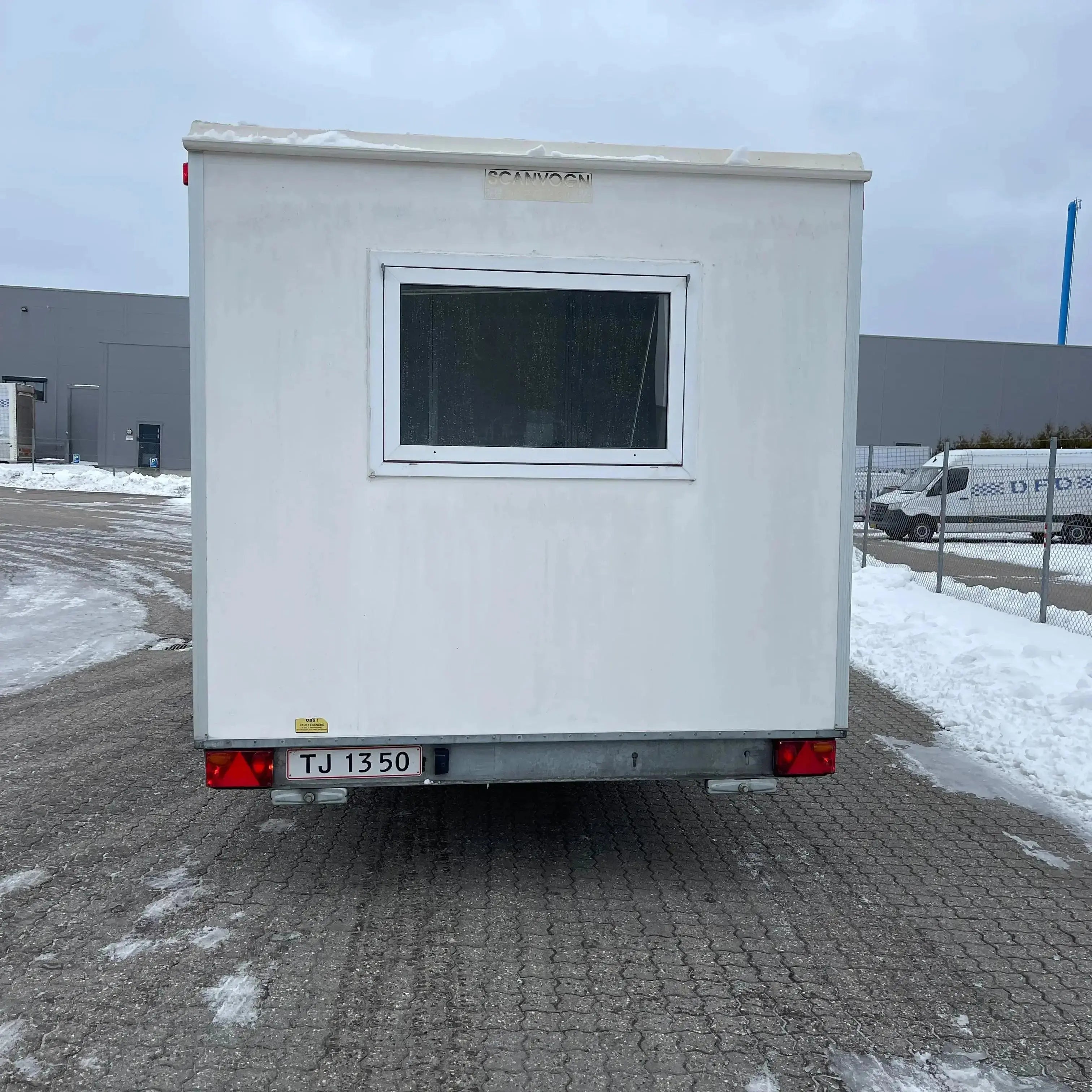 Beboelsesvogn 2-4 personers - Scanvogn Type 730-Køb brugte letvogne og skurvogne hos Letvogne.dk – Stort udvalg og hurtig levering