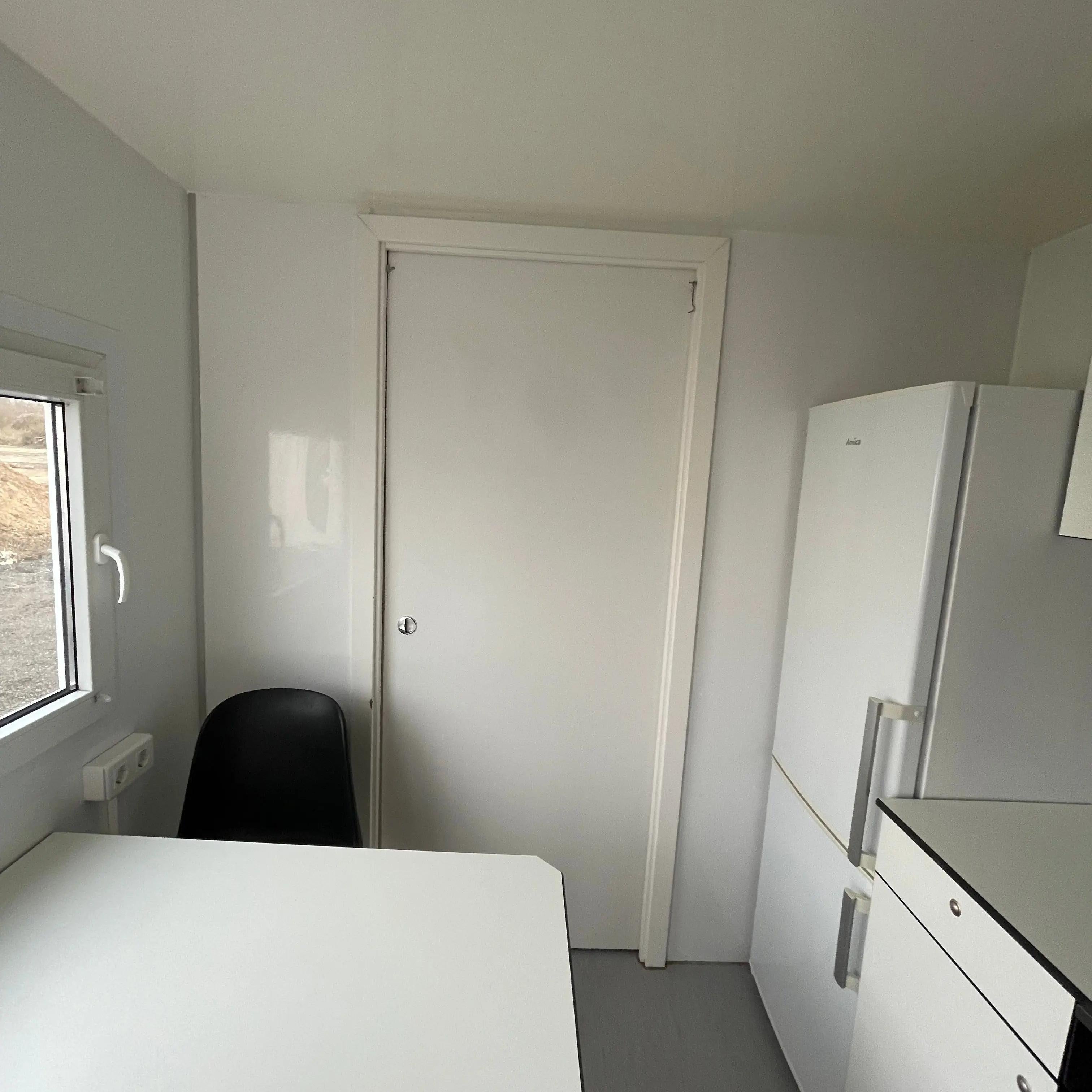 Beboelsesvogn 2 personers - Easywagon Type 570-Køb brugte letvogne og skurvogne hos Letvogne.dk – Stort udvalg og hurtig levering