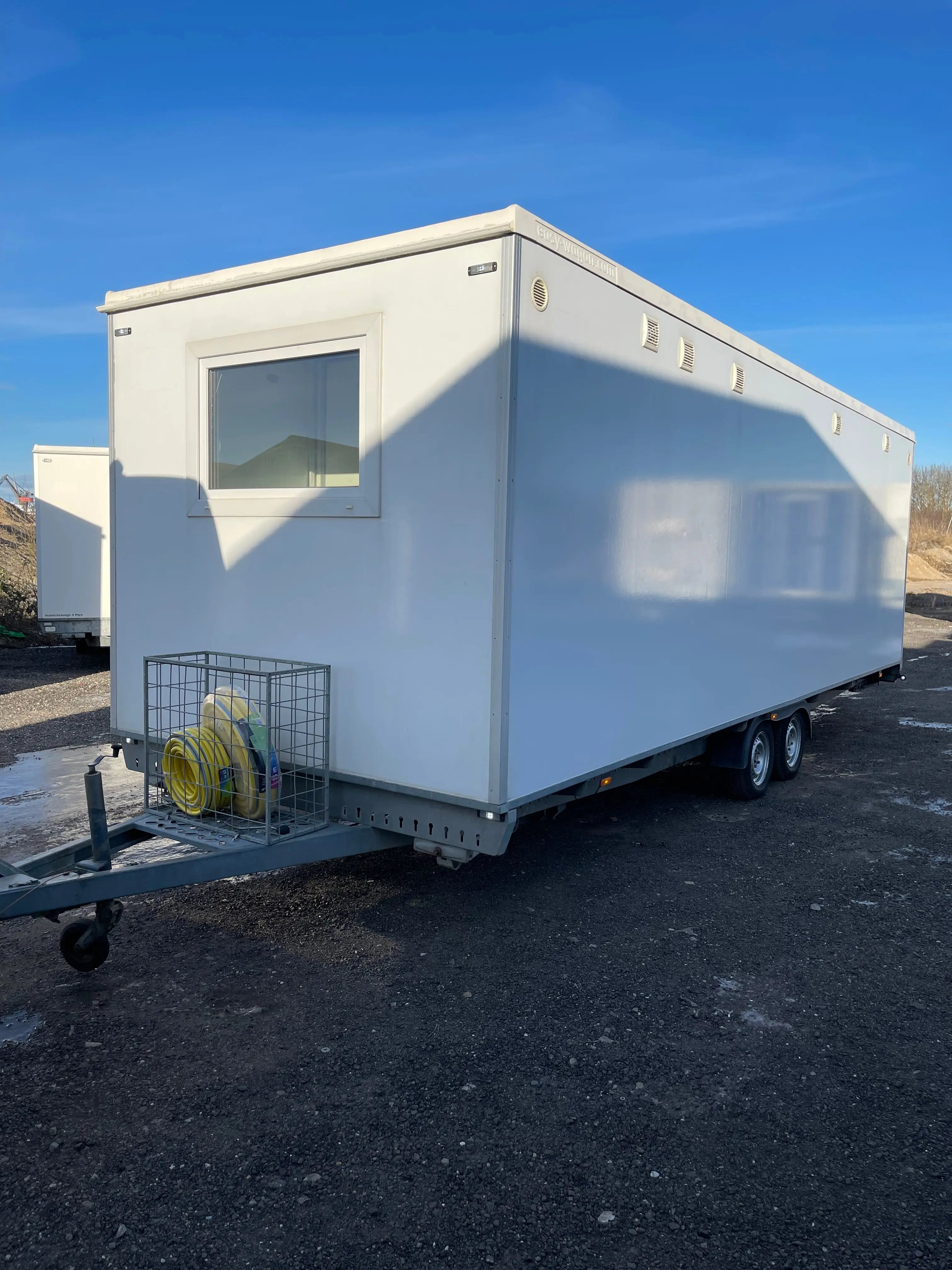 Beboelsesvogn 2 personers - Easywagon Type 730-Køb brugte letvogne og skurvogne hos Letvogne.dk – Stort udvalg og hurtig levering