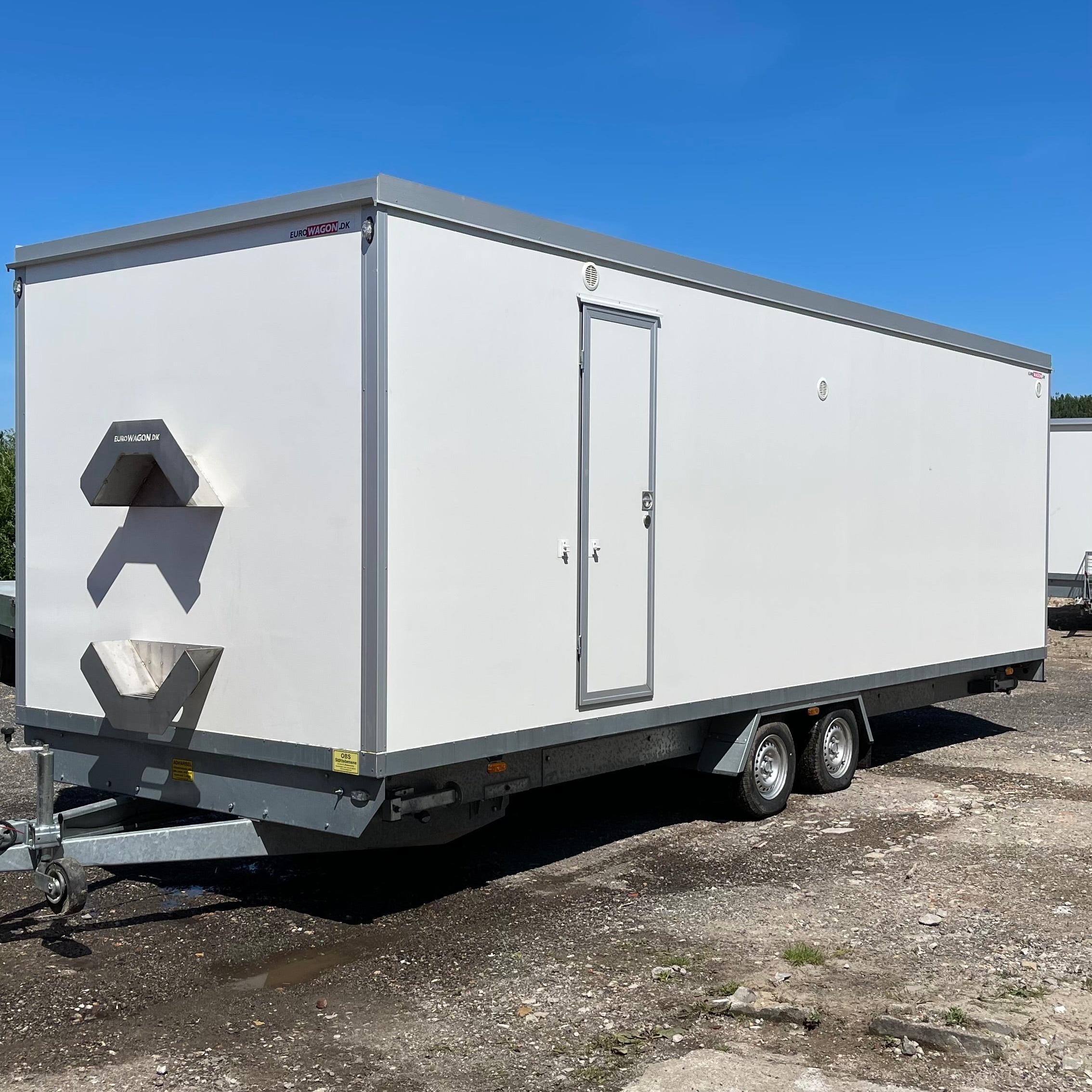 Beboelsesvogn 3 personers - Eurowagon Årgang 2022 Type 3 x 33 - 73-Køb brugte letvogne og skurvogne hos Letvogne.dk – Stort udvalg og hurtig levering