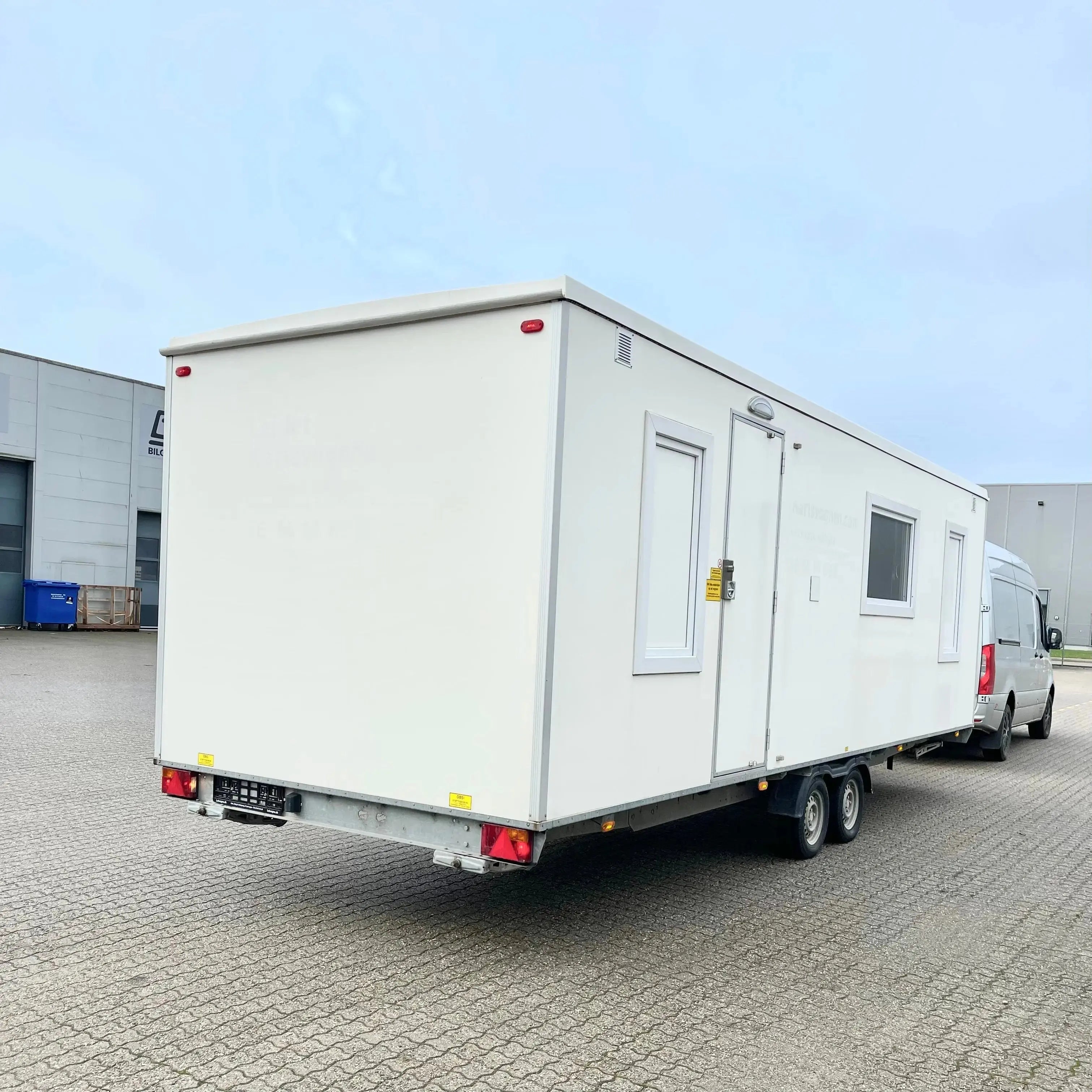 Beboelsesvogn 4 personers - Scanvogn Type 730-Køb brugte letvogne og skurvogne hos Letvogne.dk – Stort udvalg og hurtig levering
