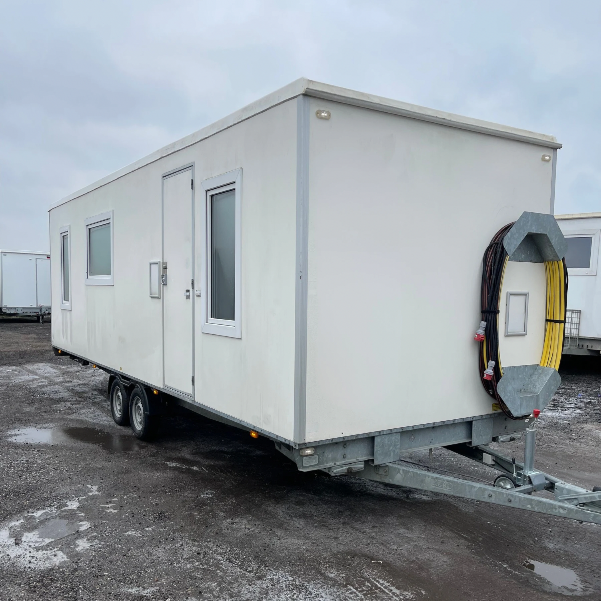 Beboelsesvogn 4 personers - Scanvogn Type 730-Køb brugte letvogne og skurvogne hos Letvogne.dk – Stort udvalg og hurtig levering