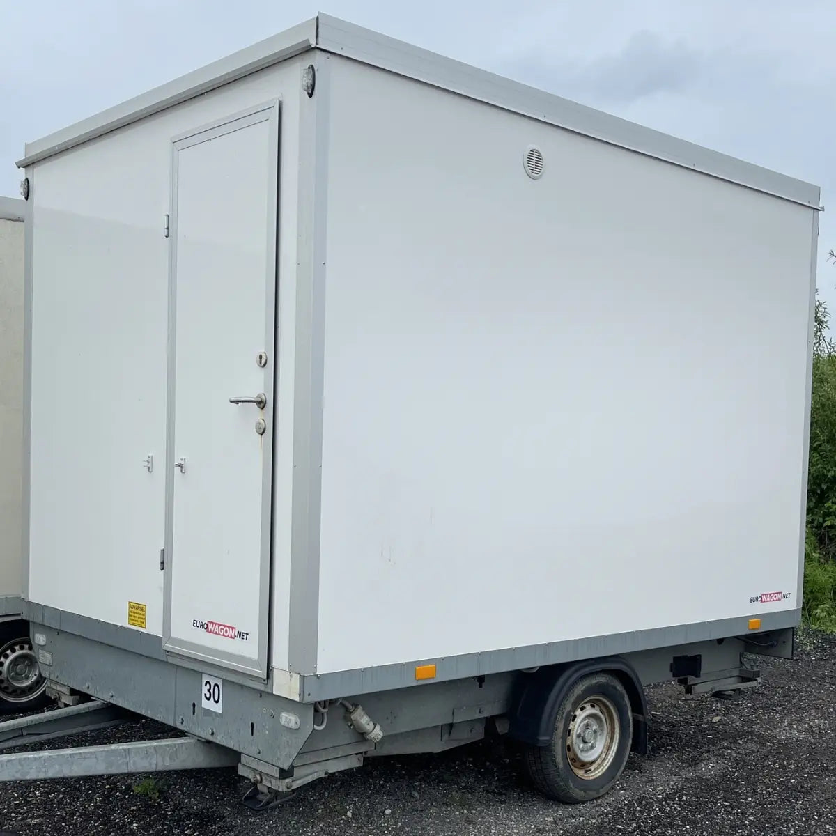 Kontorvogn 4 personers - Eurowagon Type 320-Køb brugte letvogne og skurvogne hos Letvogne.dk – Stort udvalg og hurtig levering