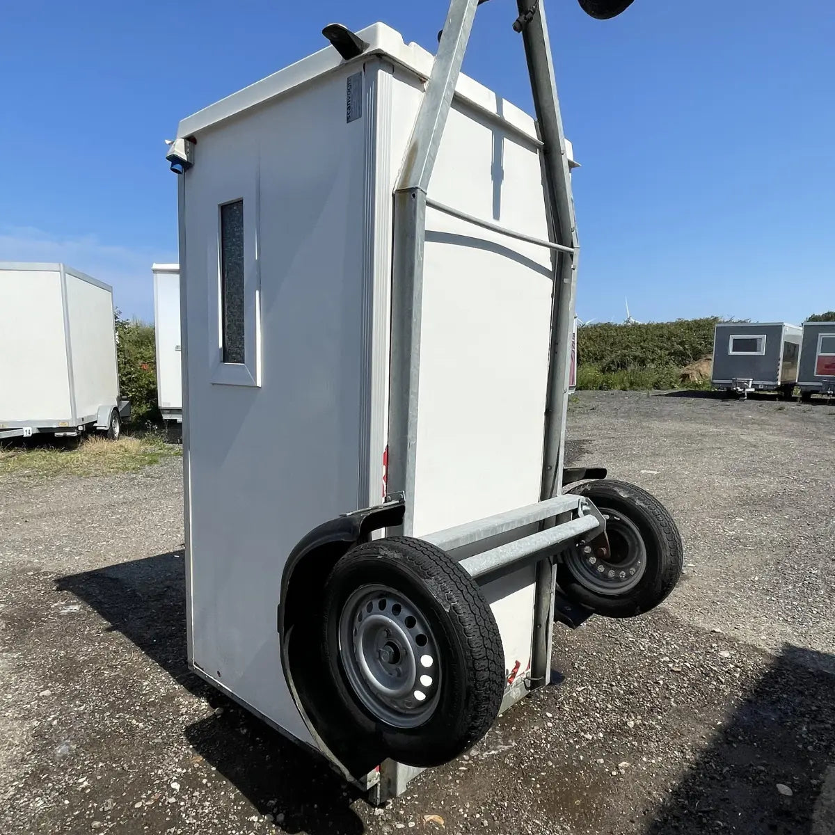 WC-Flex 1 toilet vogn-Køb brugte letvogne og skurvogne hos Letvogne.dk – Stort udvalg og hurtig levering